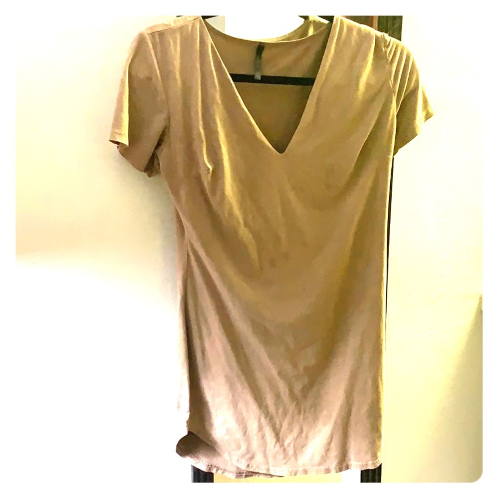 Tan dress